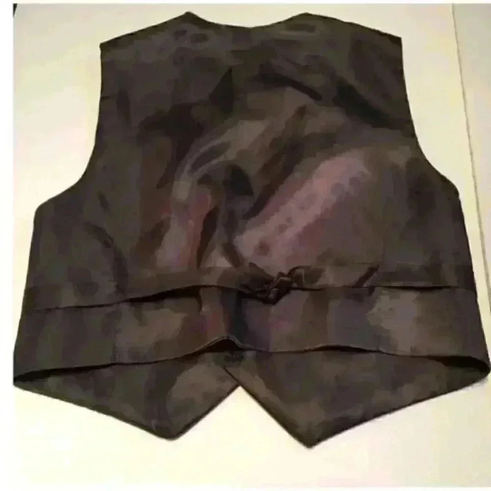 Sahara Club Boy Dress Vest Size 8 Gray
